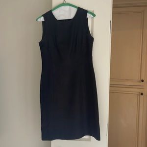 Talbots black shift linen